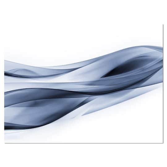 Designart - Glittering Light Blue Pattern